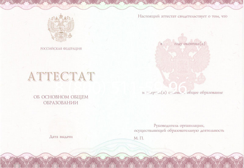 Купить Аттестат за 9 класс 2014-2024 года в Омске Купить Аттестат за 9 класс 2014-2024 года в Омске